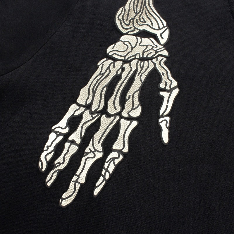 American High Street Godspeed Retro Printed Unisex Trendy Loose Hoodie