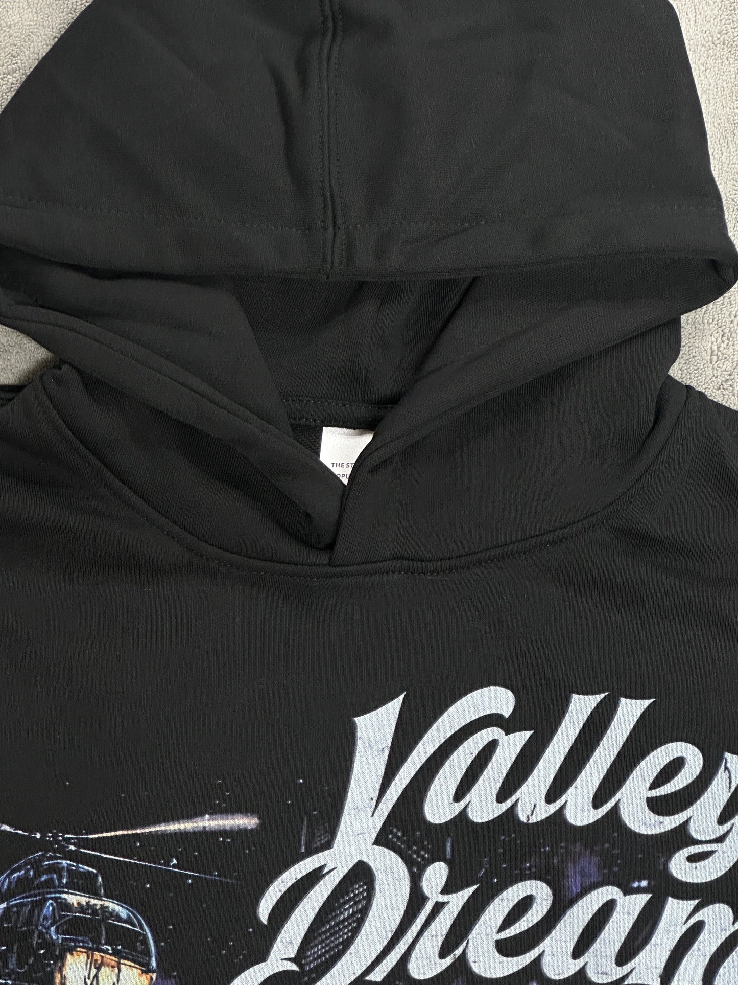 Valley-Dreams Black Fashion Hoodie