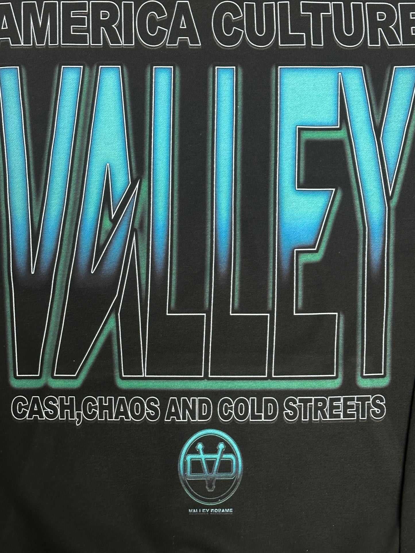 Valley-Dreams Black Fashion Hoodie