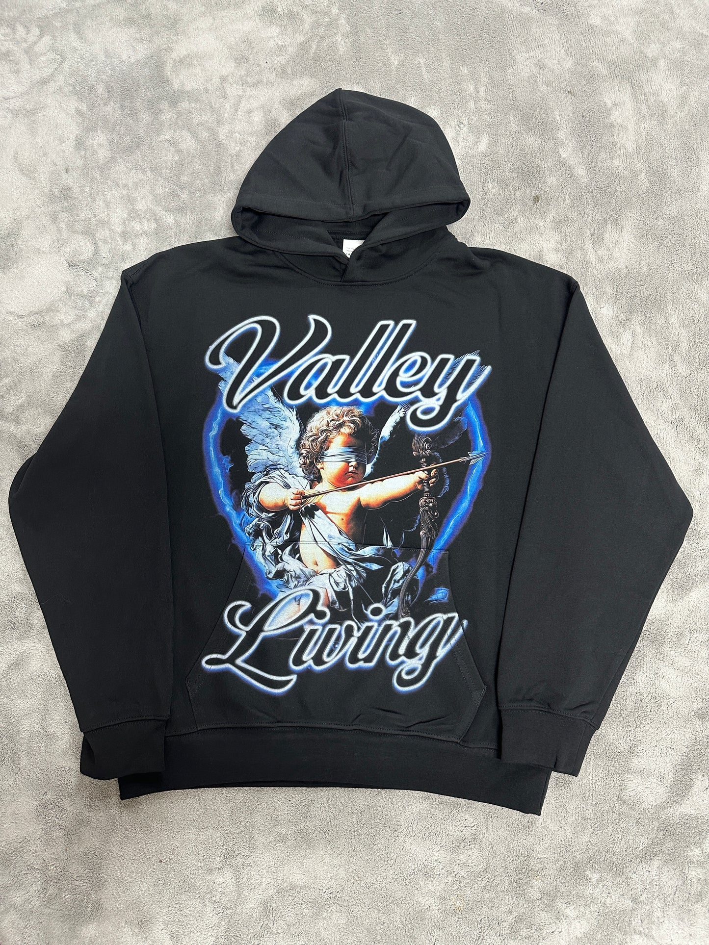 Valley-Dreams Black Fashion Hoodie