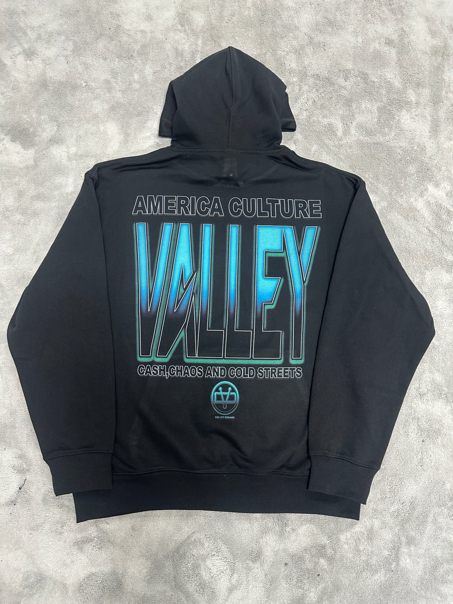 Valley-Dreams Black Fashion Hoodie