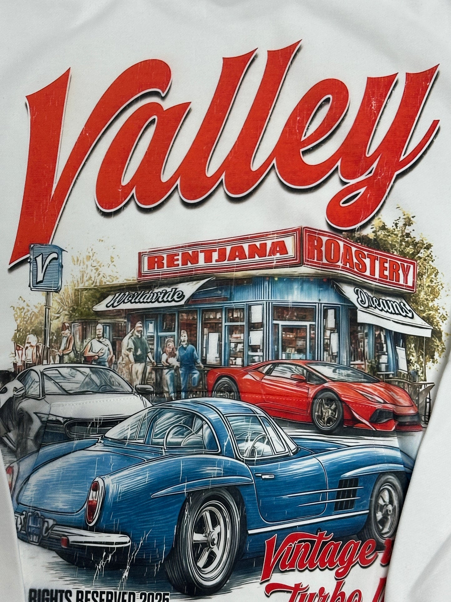 Valley-Dreams White Fashion Hoodie