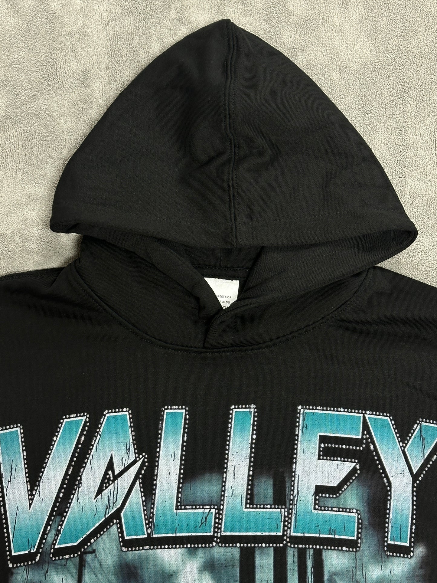 Valley-Dreams Black Fashion Hoodie