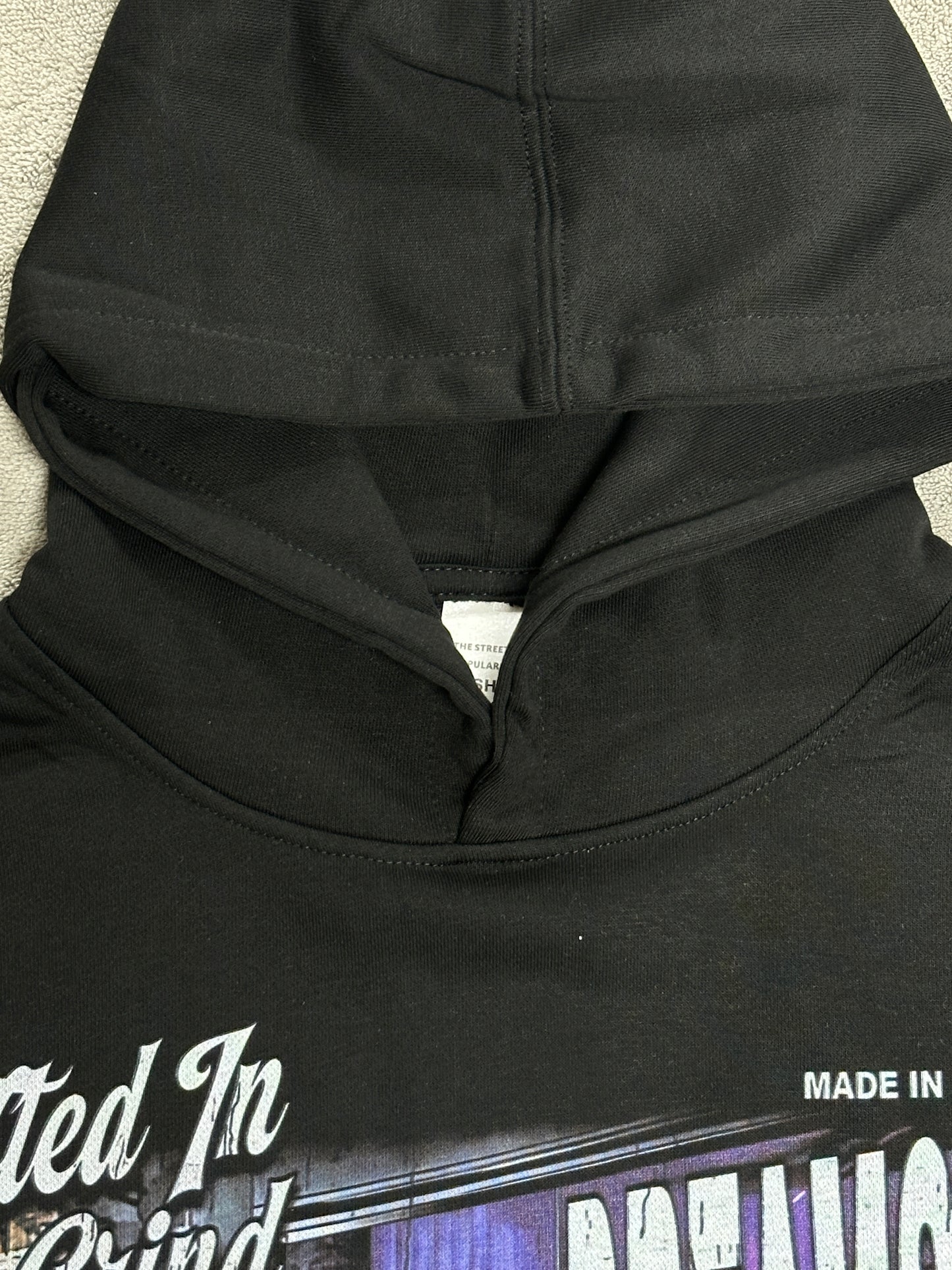 Valley-Dreams Black Fashion Hoodie