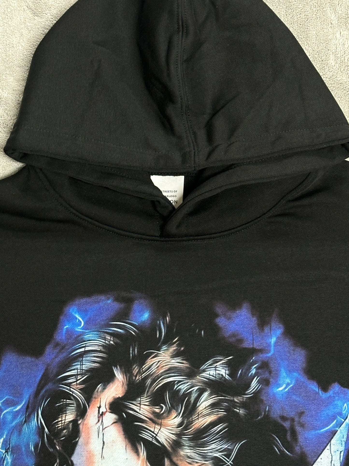 Valley-Dreams Black Fashion Hoodie