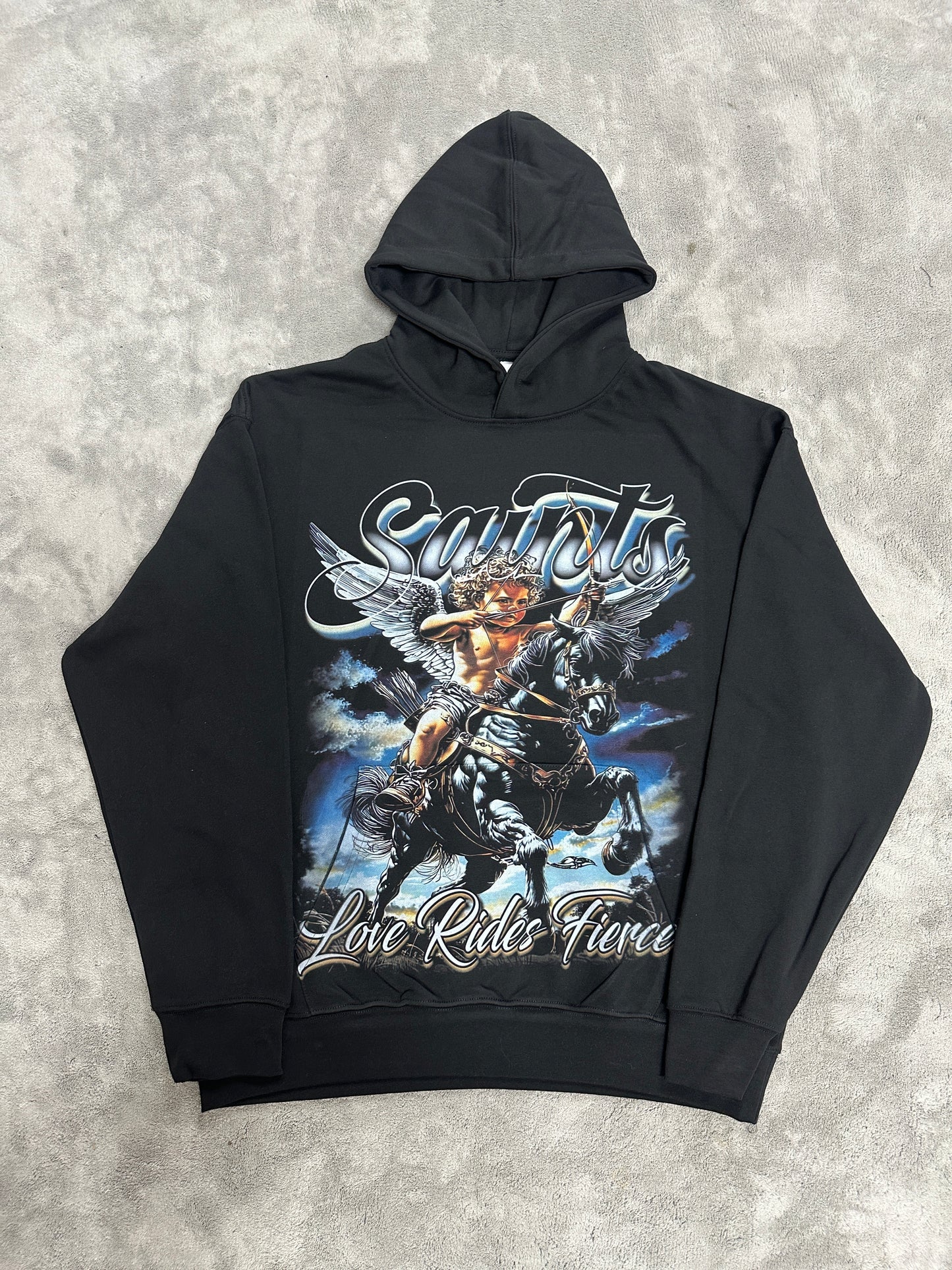Valley-Dreams Black Fashion Hoodie