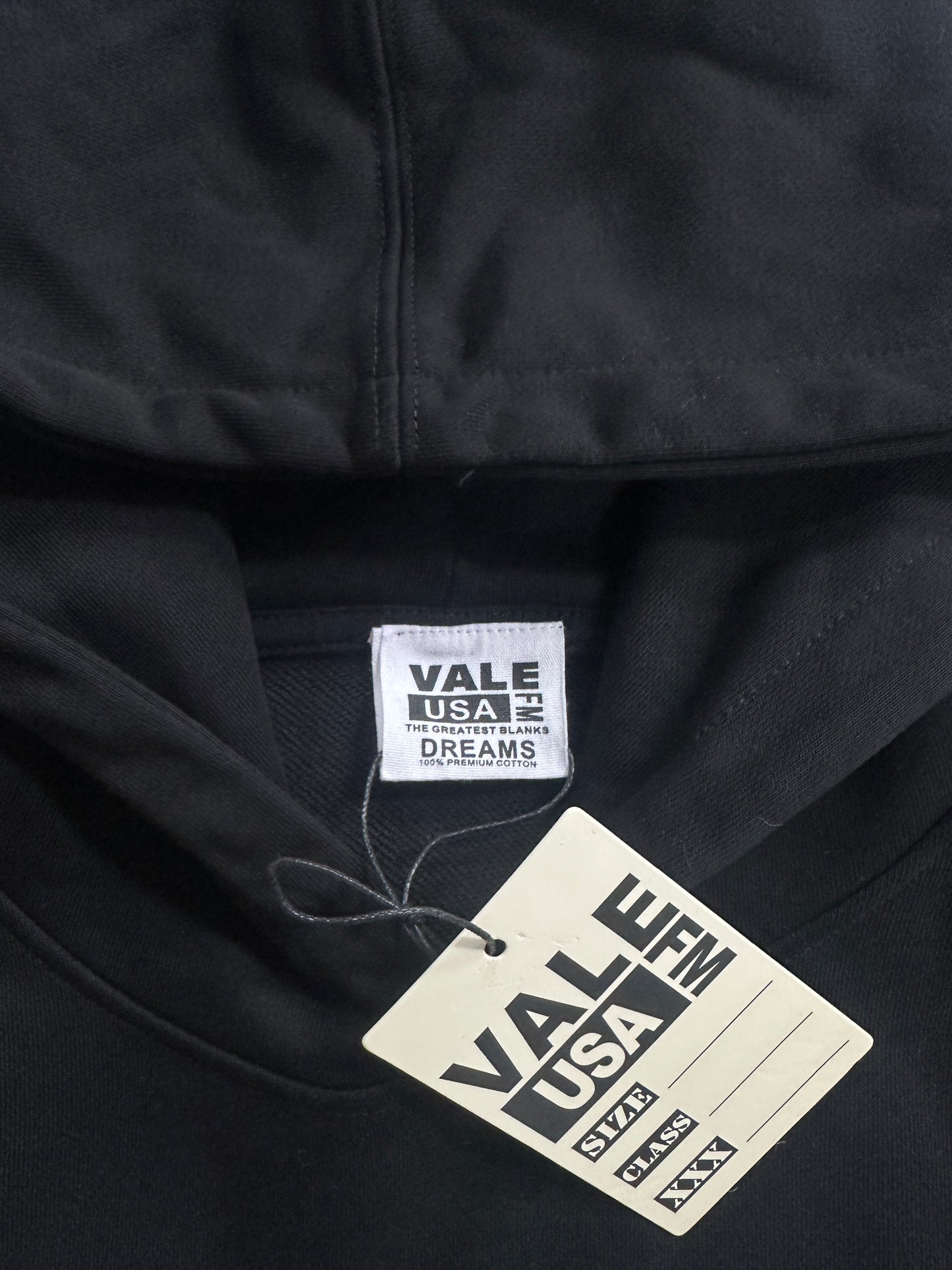 Valley-Dreams Black Fashion Hoodie