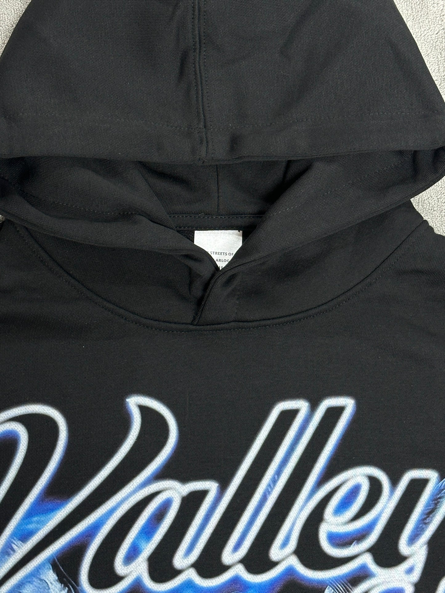 Valley-Dreams Black Fashion Hoodie