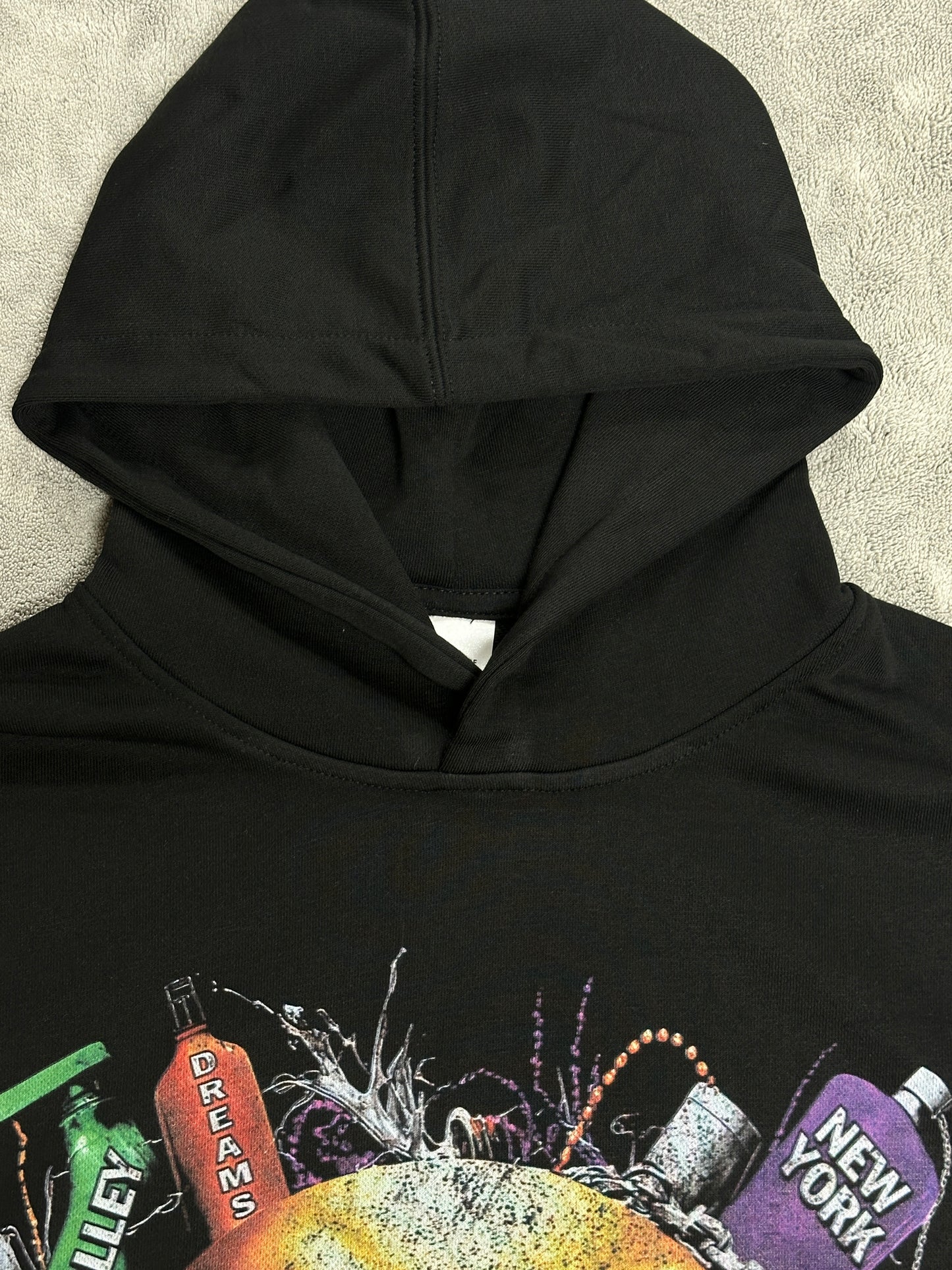 Valley-Dreams Black Fashion Hoodie