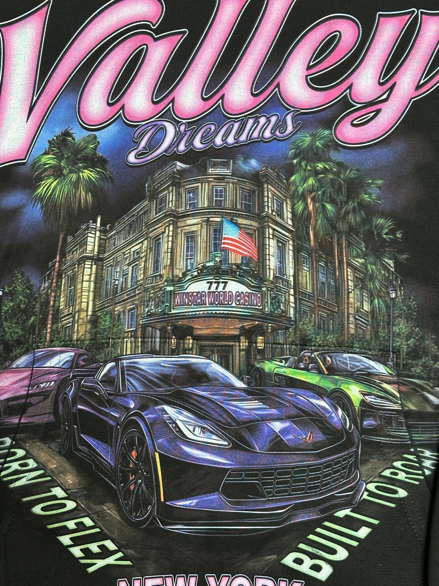 Valley-Dreams Black Fashion Hoodie