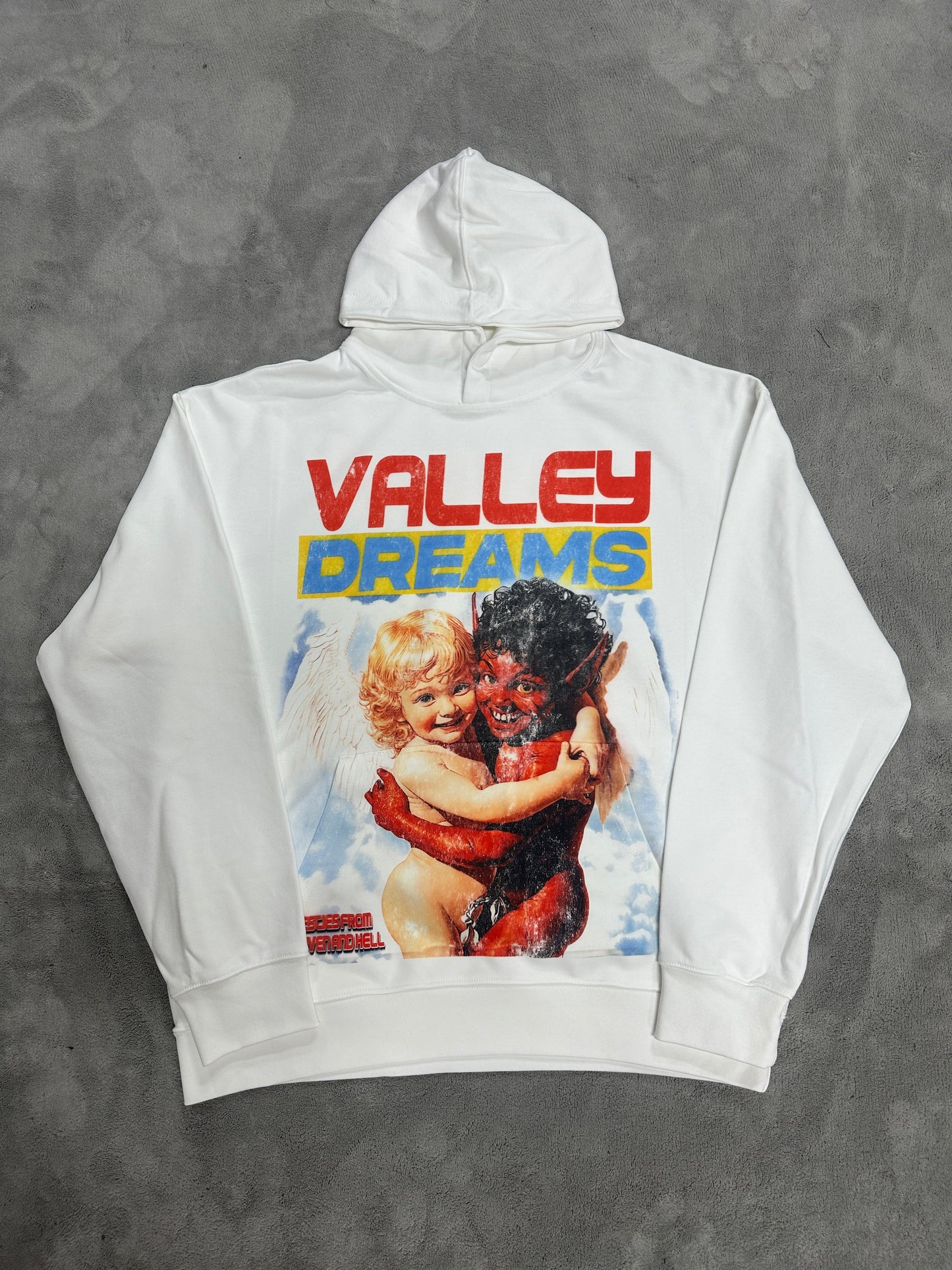 Valley-Dreams White Fashion Hoodie