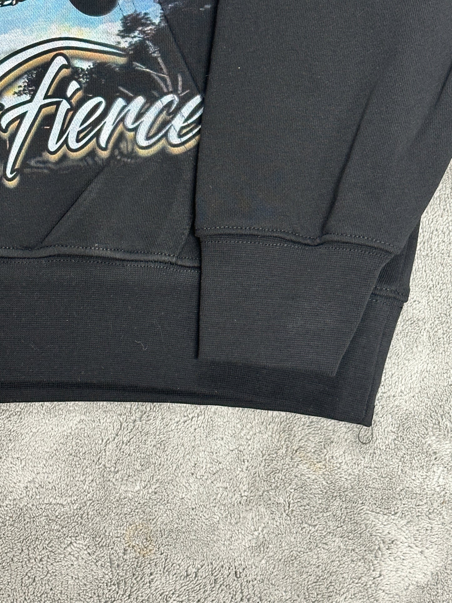 Valley-Dreams Black Fashion Hoodie