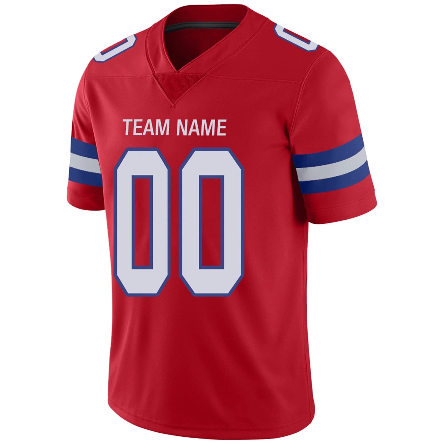 Custom NE.Patriots Red Personalized Design Number for Men Women Youth and Your Own Name Footbal Jerseys