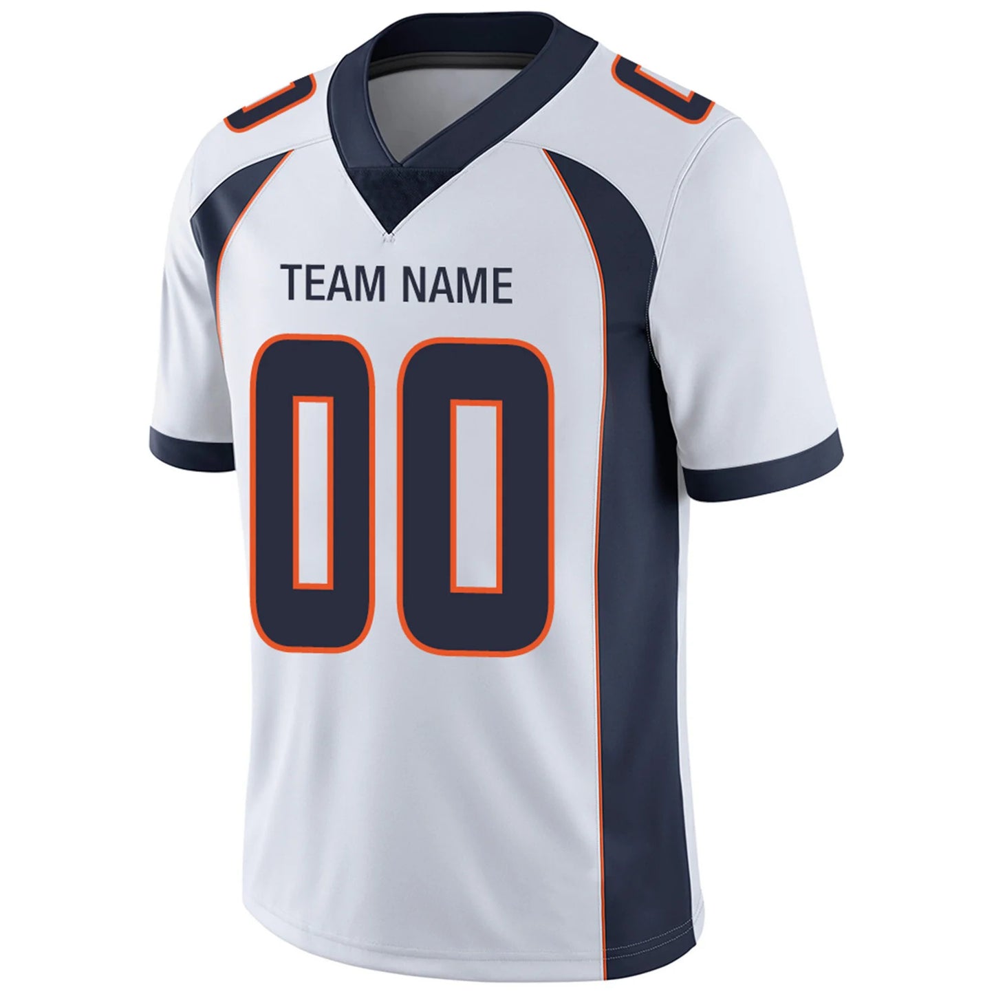 Custom D.Broncos White Personalized Design Number for Men Women Youth and Your Own Name Footbal Jerseys
