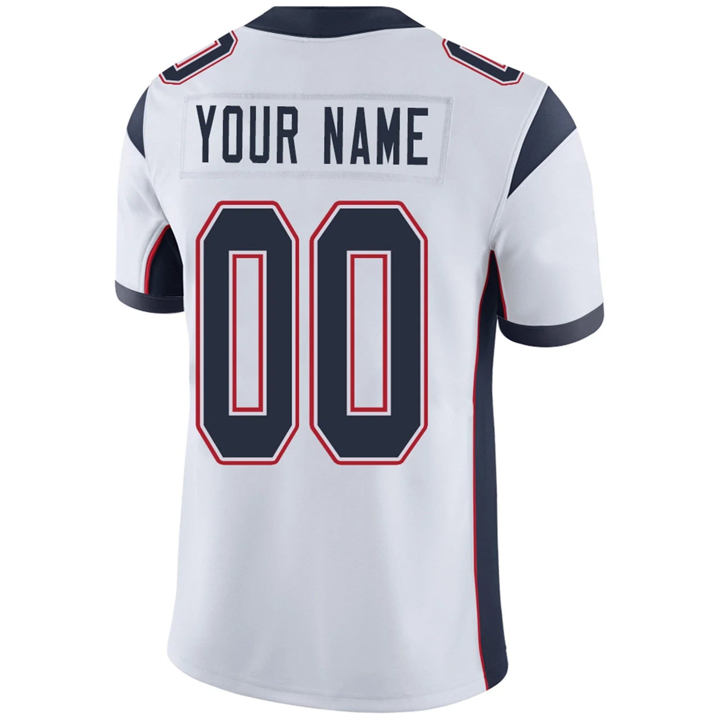 Custom NE.Patriots White Personalized Design Number for Men Women Youth and Your Own Name Footbal Jerseys
