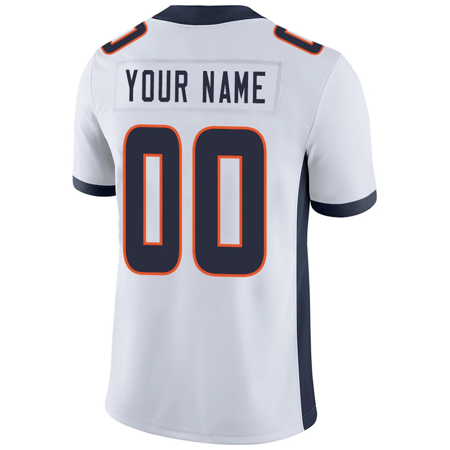 Custom D.Broncos White Personalized Design Number for Men Women Youth and Your Own Name Footbal Jerseys