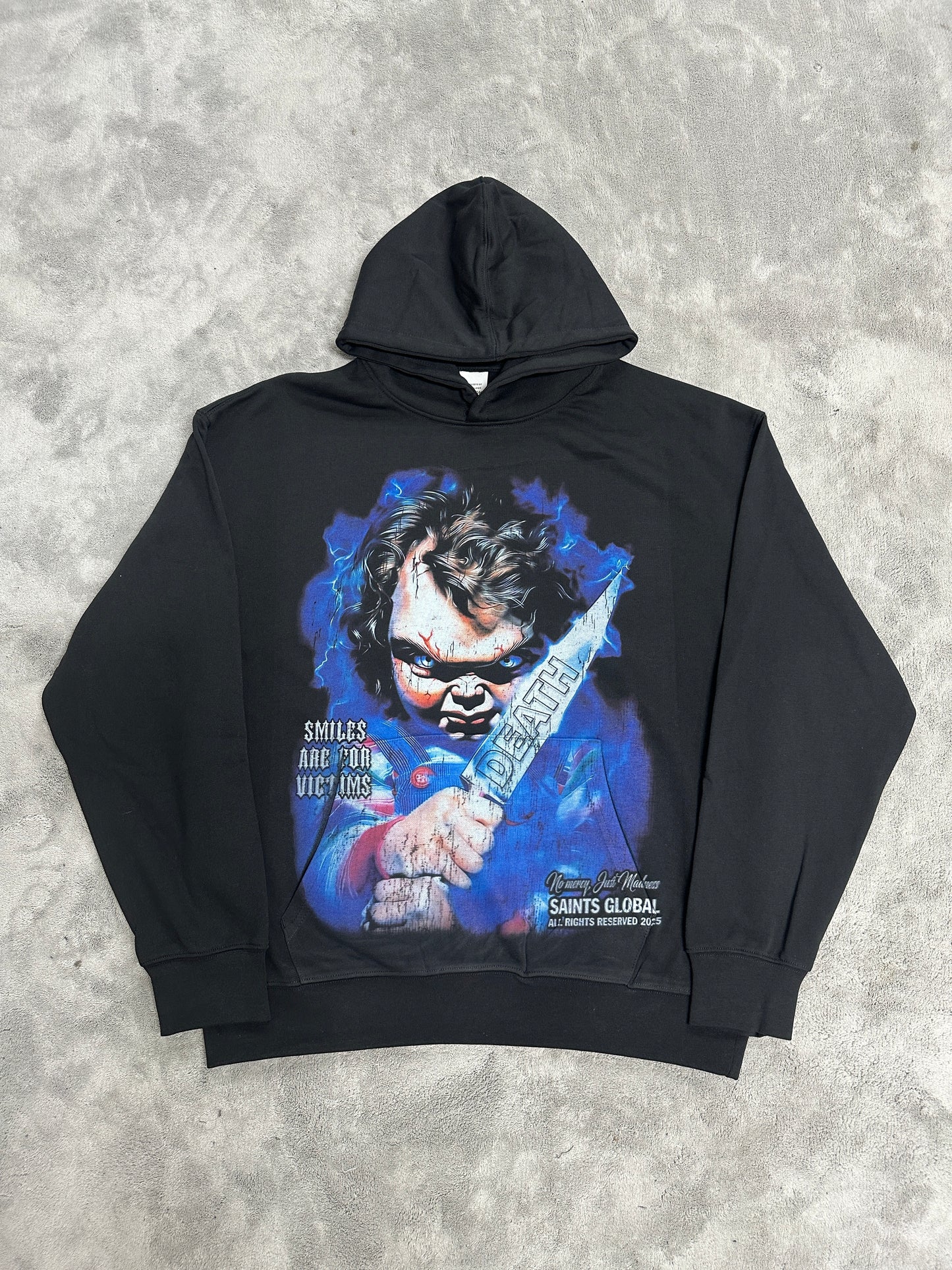 Valley-Dreams Black Fashion Hoodie