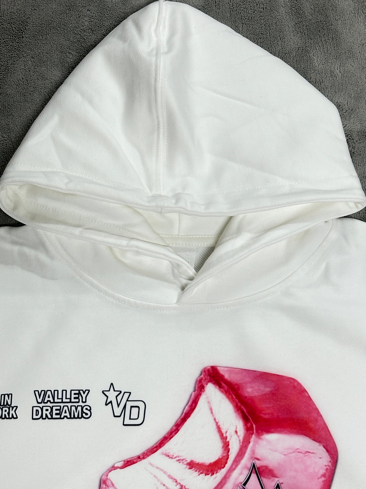 Valley-Dreams White Fashion Hoodie