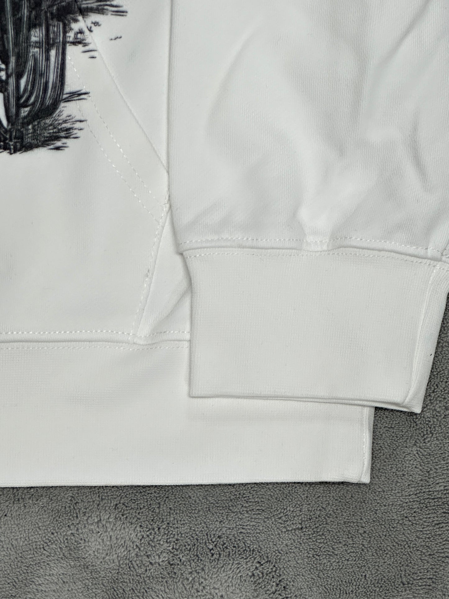 Valley-Dreams White Fashion Hoodie