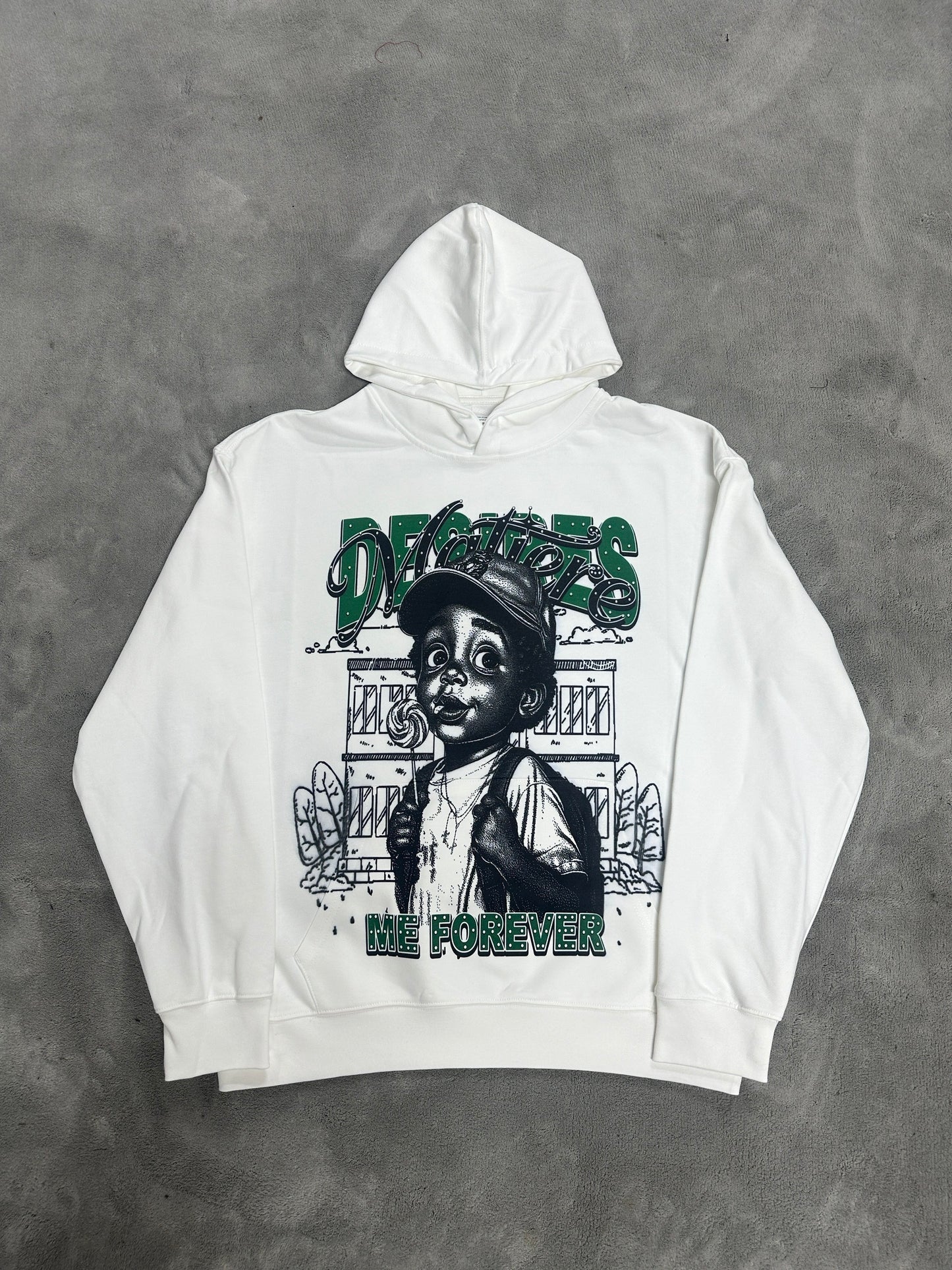 Valley-Dreams White Fashion Hoodie