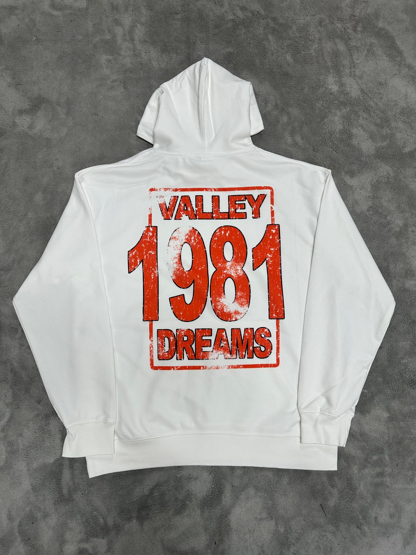 Valley-Dreams White Fashion Hoodie