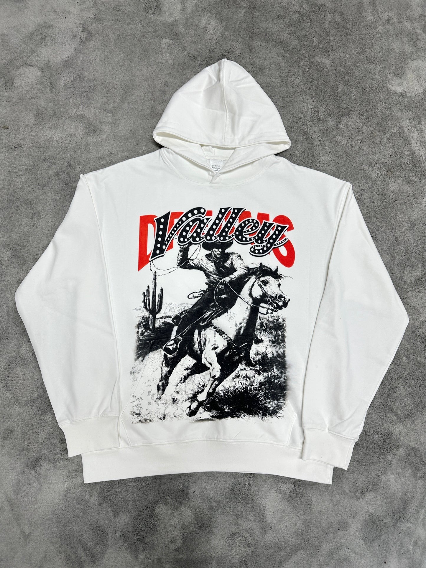 Valley-Dreams White Fashion Hoodie