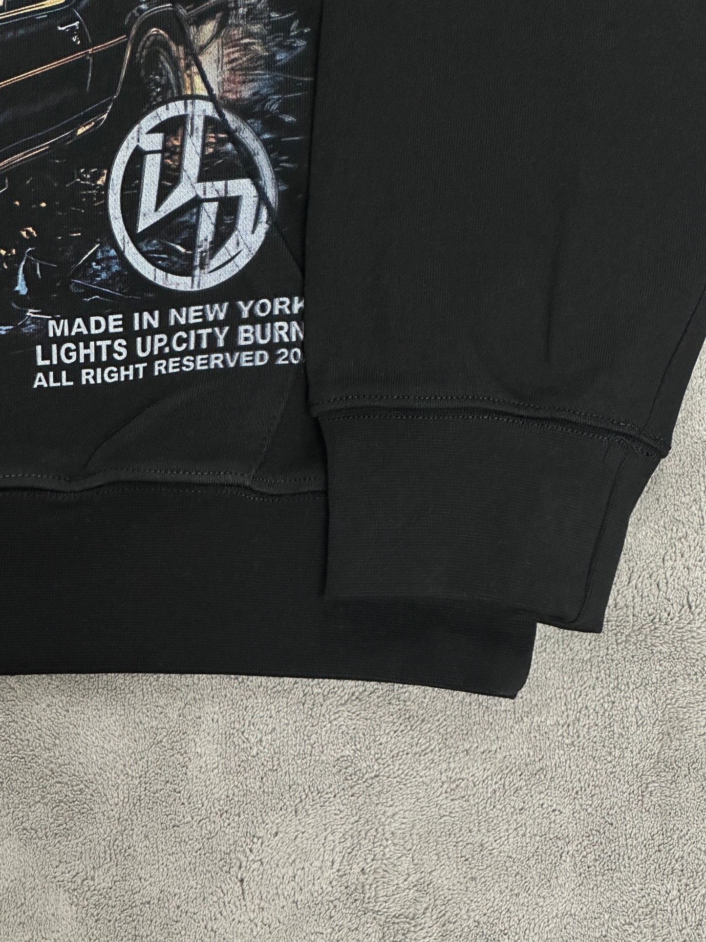 Valley-Dreams Black Fashion Hoodie