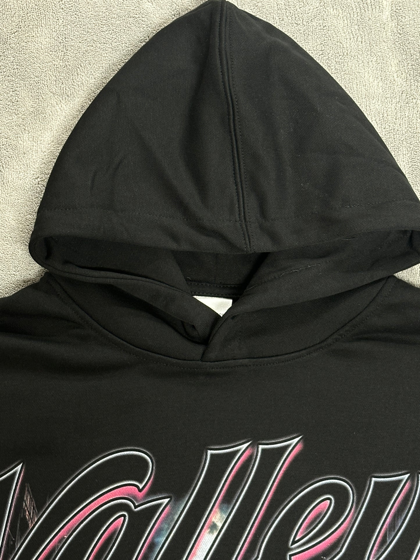 Valley-Dreams Black Fashion Hoodie