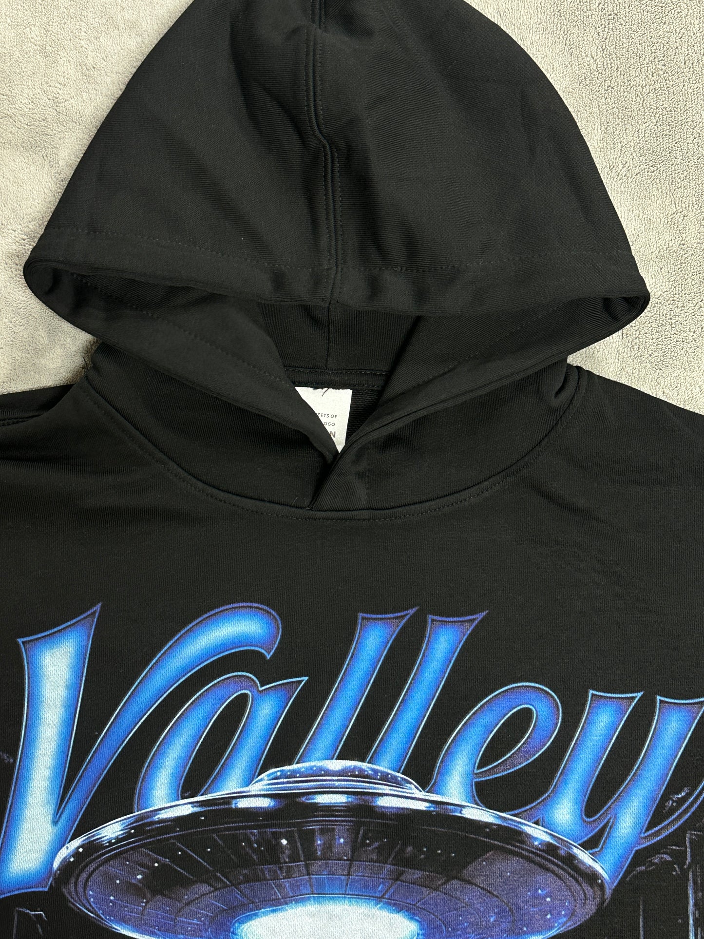 Valley-Dreams Black Fashion Hoodie