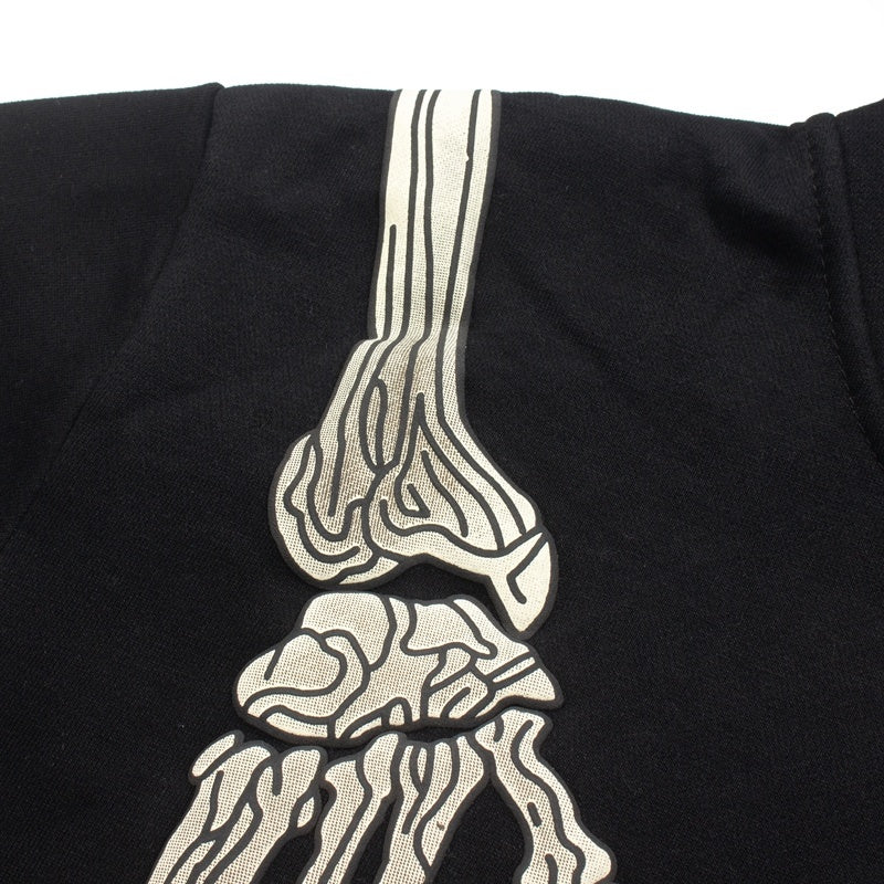 American High Street Godspeed Retro Printed Unisex Trendy Loose Hoodie