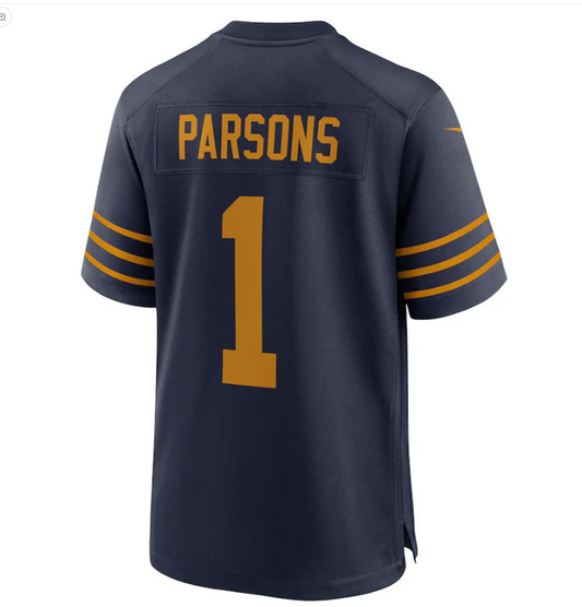GB.Packers #1 Micah Parsons Navy The 1923 Classic Game American Football Jerseys