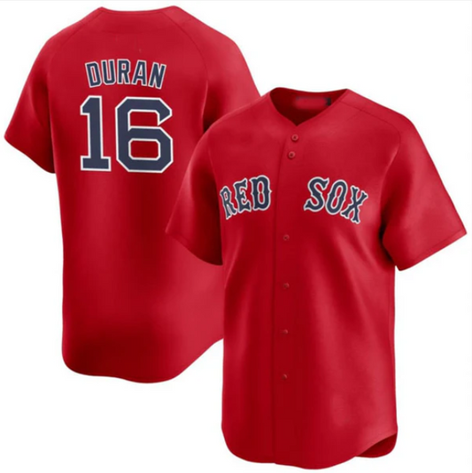 Boston Red Sox #16 Jarren Duran Red 2024 Alternate Limited Stitched Baseball Jersey