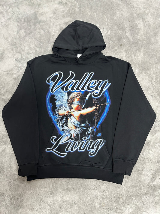 Valley-Dreams Black Fashion Hoodie