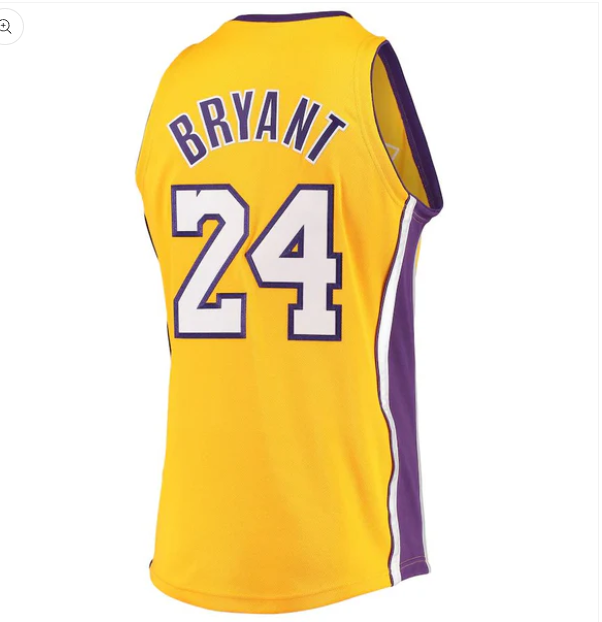 LA.Lakers #24 Kobe Bryant Mitchell & Ness Hardwood Classics 2008-09 Authentic Jersey Gold Stitched American Basketball Jersey