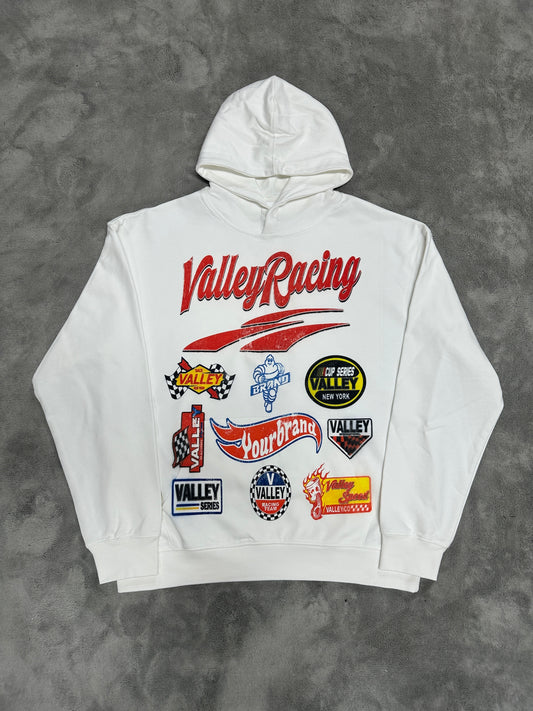Valley-Dreams White Fashion Hoodie