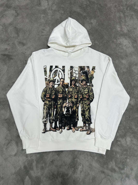 Valley-Dreams White Fashion Hoodie