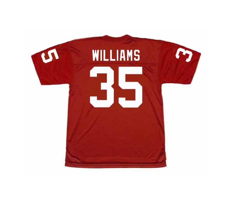A.Cardinals #35 AENEAS WILLIAMS 1998 Throwback Football Jersey