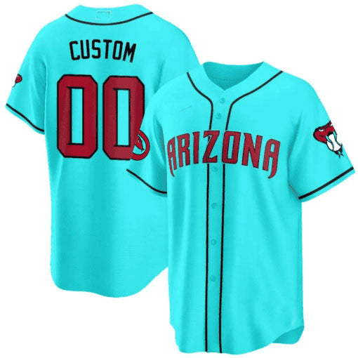 Arizona Diamondbacks 2024 Cool Base Custom Jersey V2 ¡§C All Stitched Baseball Jersey