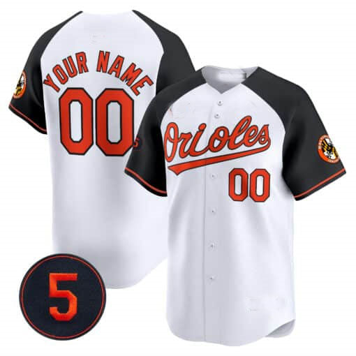 Custom Baltimore Orioles Robinson Patch Vapor Premier Limited V2¡§C All Stitched Baseball Jersey