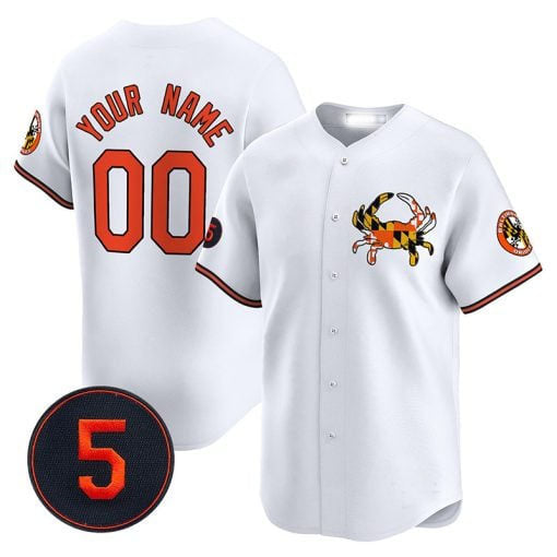 Custom Baltimore Orioles Robinson Patch Vapor Premier Limited V2¡§C All Stitched Baseball Jersey