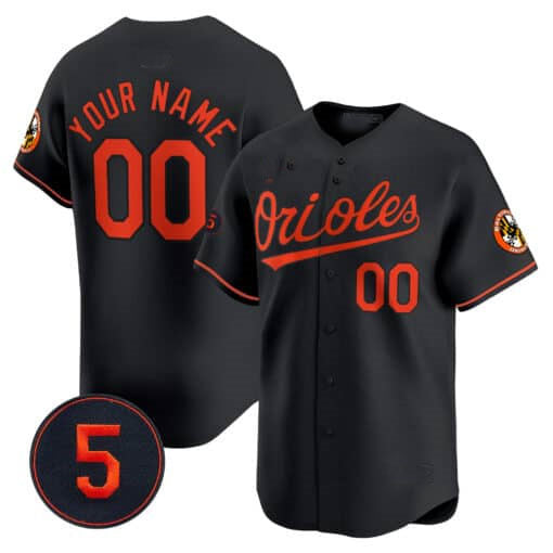 Custom Baltimore Orioles Robinson Patch Vapor Premier Limited ¡§C All Stitched Baseball Jersey