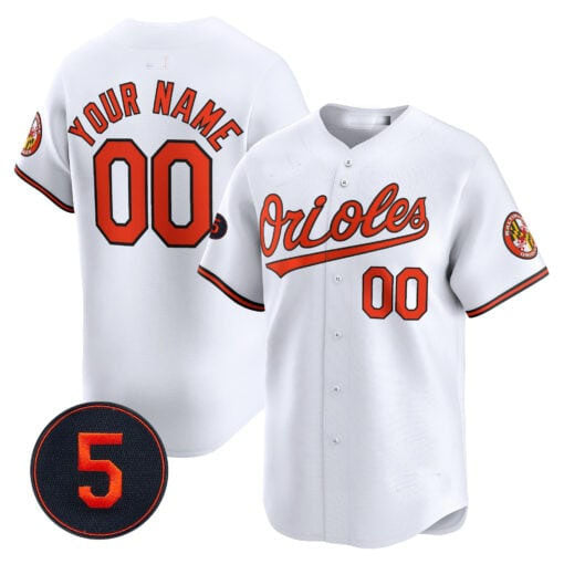 Custom Baltimore Orioles Robinson Patch Vapor Premier Limited ¡§C All Stitched Baseball Jersey
