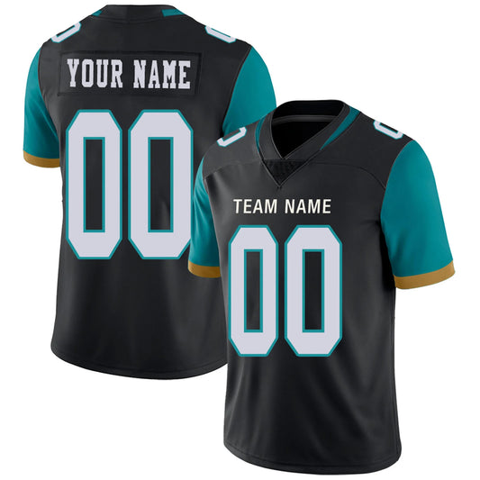 Custom J.Jaguars Black Personalized Design Number for Men Women Youth and Your Own Name Footbal Jerseys