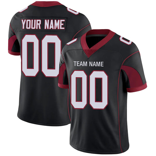 Custom A.Cardinals Black Personalized Design Number for Men Women Youth and Your Own Name Footbal Jerseys