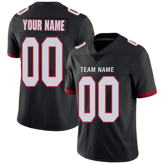 Custom A.Falcons Black Personalized Design Number for Men Women Youth and Your Own Name Footbal Jerseys