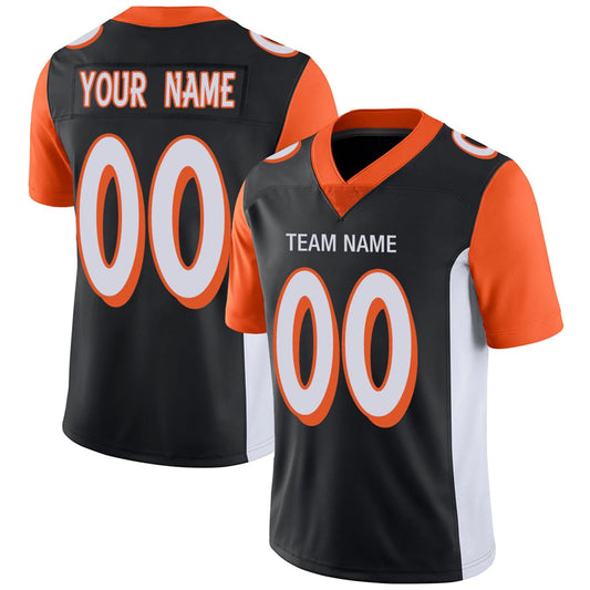 Custom C.Bengals Black Personalized Design Number for Men Women Youth and Your Own Name Footbal Jerseys
