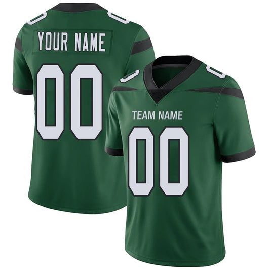 Custom NY.Jets Green Personalized Design Number for Men Women Youth and Your Own Name Footbal Jerseys