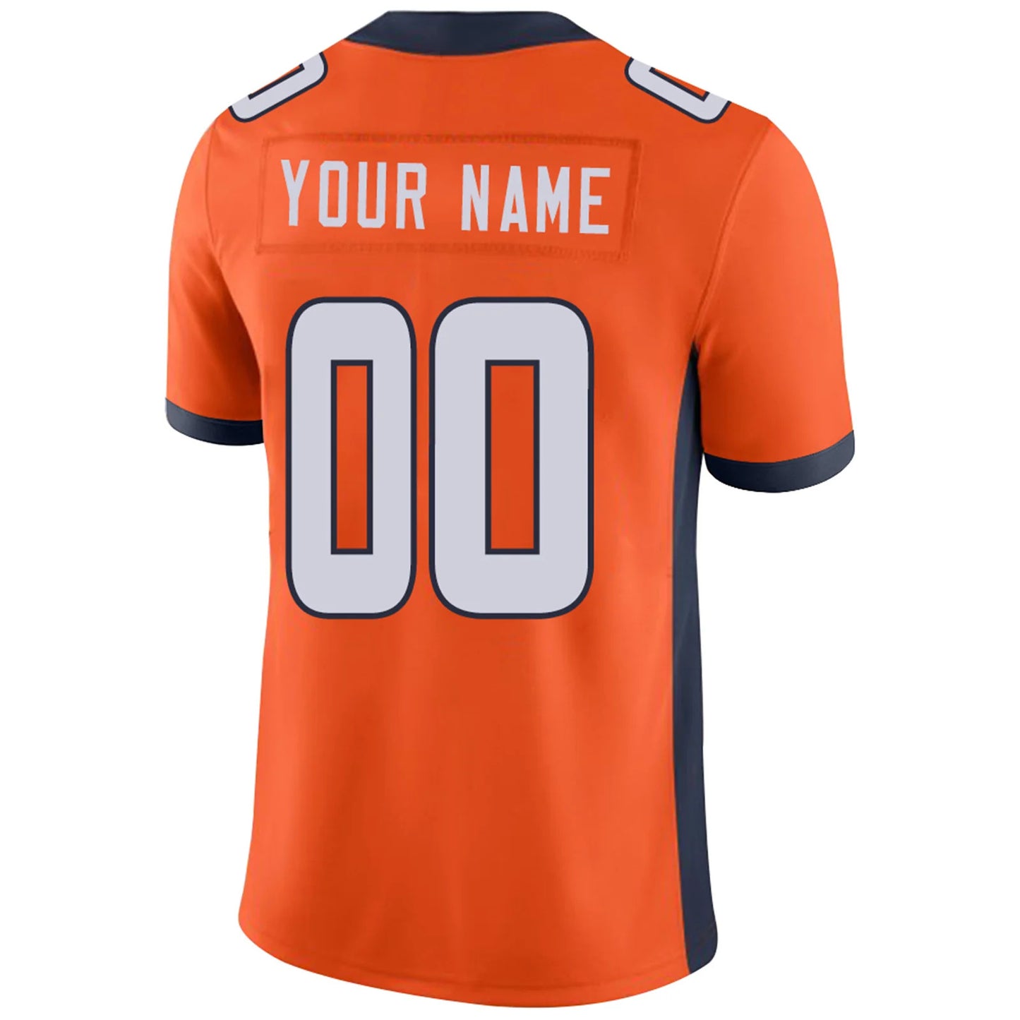 Custom D.Broncos Orange Personalized Design Number for Men Women Youth and Your Own Name Footbal Jerseys