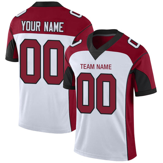 Custom A.Cardinals White Personalized Design Number for Men Women Youth and Your Own Name Footbal Jerseys