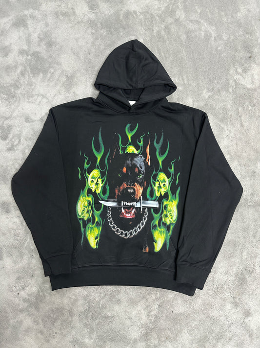 Valley-Dreams Black Fashion Hoodie